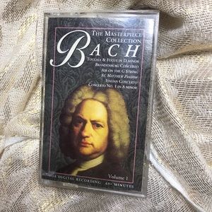 JOHANN SEBASTIAN BACH - THE MASTERPIECE COLLECTION-CASSETTE TAPE